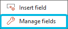 Option Manage Fields