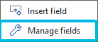 Option Manage fields