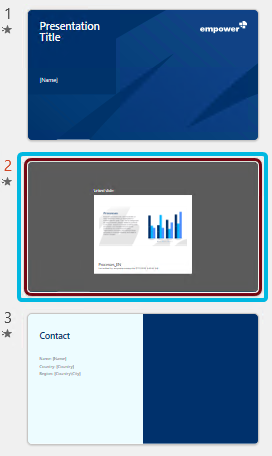 Placeholder Slide in Slide Overview