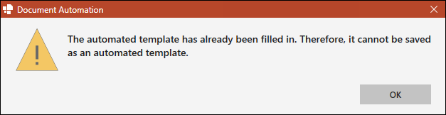Dialog Box – Filled-in Template