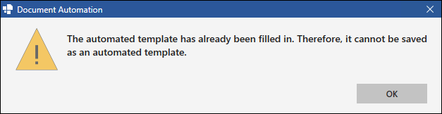 Dialog Box – Filled-in Template