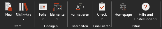 empower® Ribbon im schwarzen Design