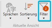 Anzahl aktiver Filter