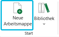 Button Neue Arbeitsmappe