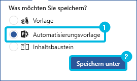 Speicherdialog
