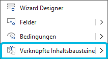 Option Verknüpfte Inhaltsbausteine