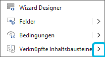 Optionen für verknüpfte Inhaltsbausteine öffnen
