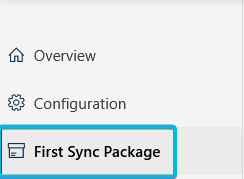 Button First Sync Package