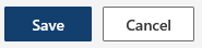 Button Save and Cancel