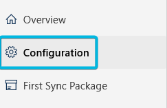 Button Configuration in Navigation