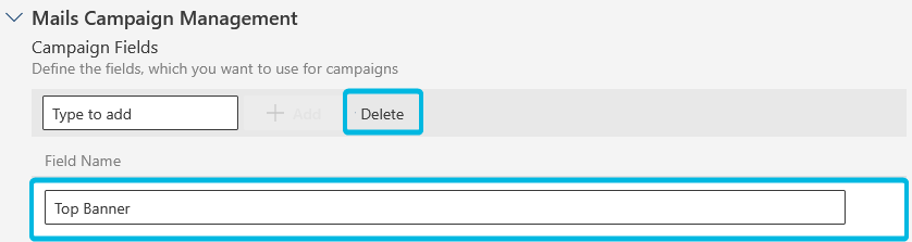 Button Delete
