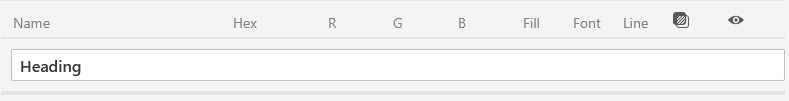 Input Field Heading