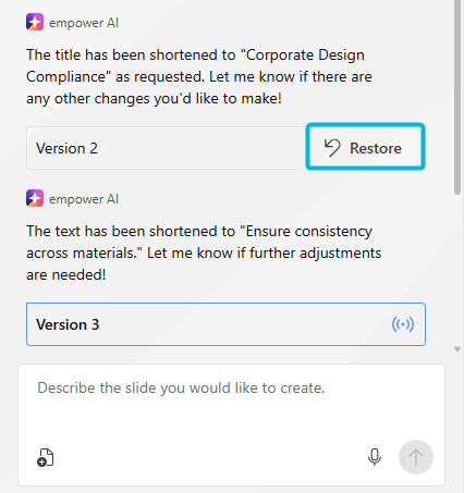 Button Restore