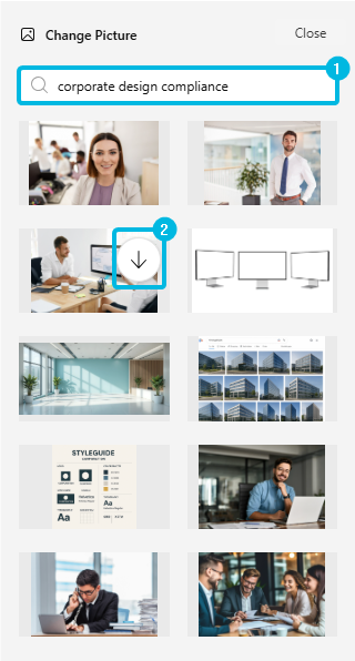 Select New Picture
