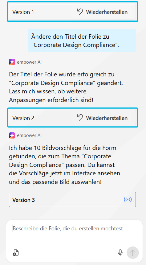 Frühere Versionen