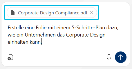 Hochgeladene Datei