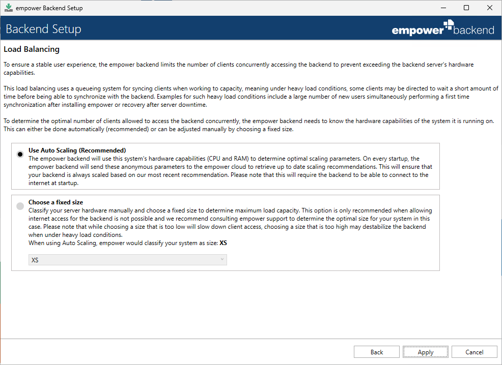Configure Load Balancing